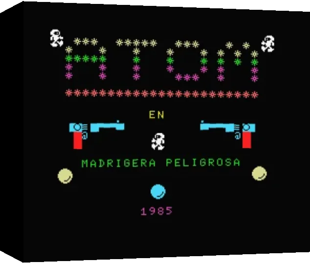 Atom En Madriguera Peligrosa — box-3D (WOR)