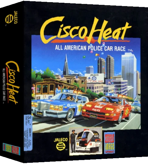 Cisco Heat - All American Police Car Race — box-3D (EU)