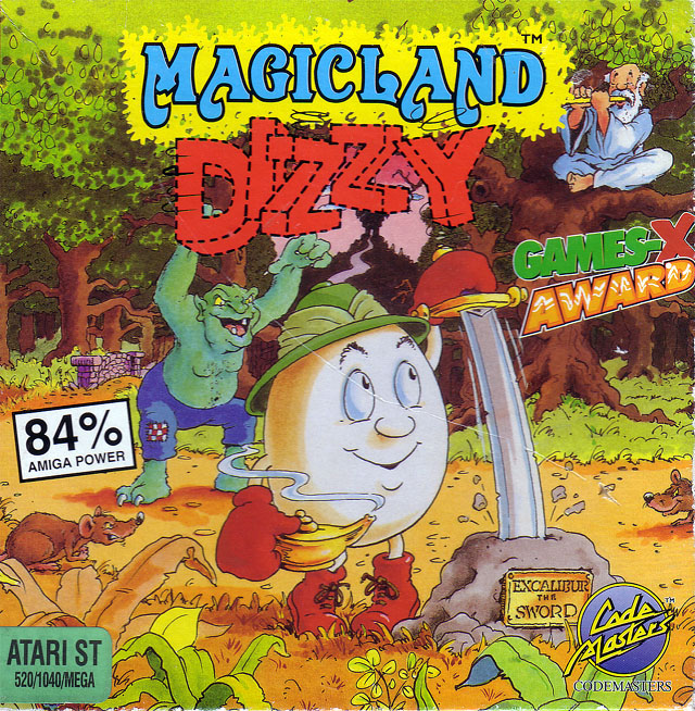 Dizzy 4 - Magicland Dizzy box art