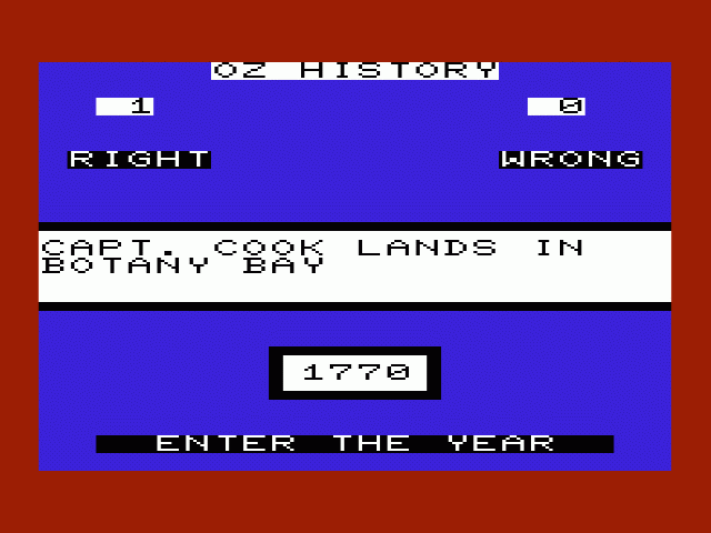 Oz History — ss (WOR)