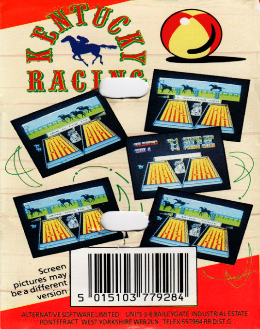 Kentucky Racing — box-2D-back (EU)