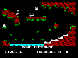 Cave Raider - The Cursed Treasure — ss (WOR)
