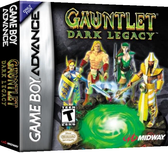 Gauntlet - Dark Legacy — box-3D (US)
