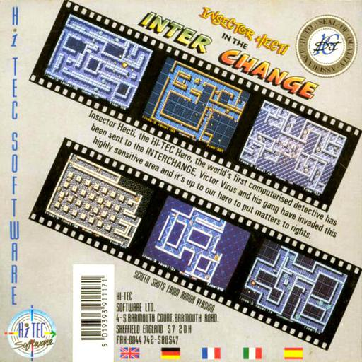 Insector Hecti in the Inter Change — box-2D-back (EU)