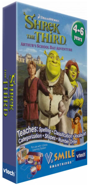 Shrek the Third - Arthur's School Day Adventure — box-3D (US)