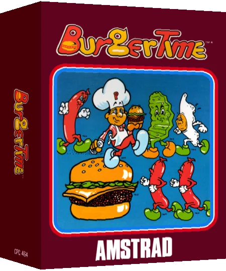 Burger Time — box-3D (EU)