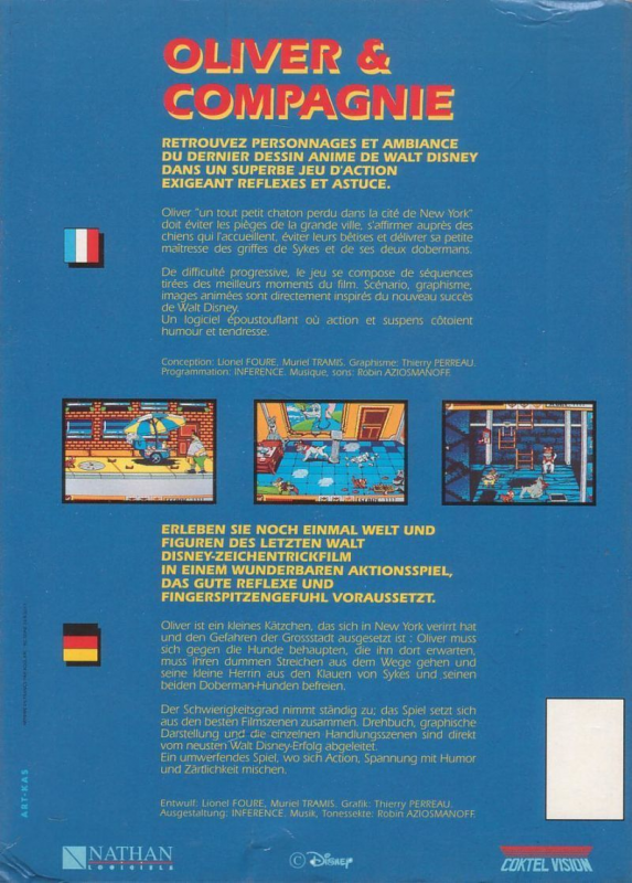 Oliver and Compagnie — box-2D-back (EU)
