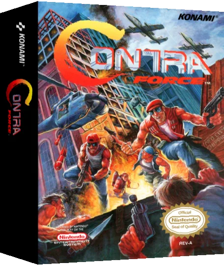 Super Contra 6 — box-3D (US)