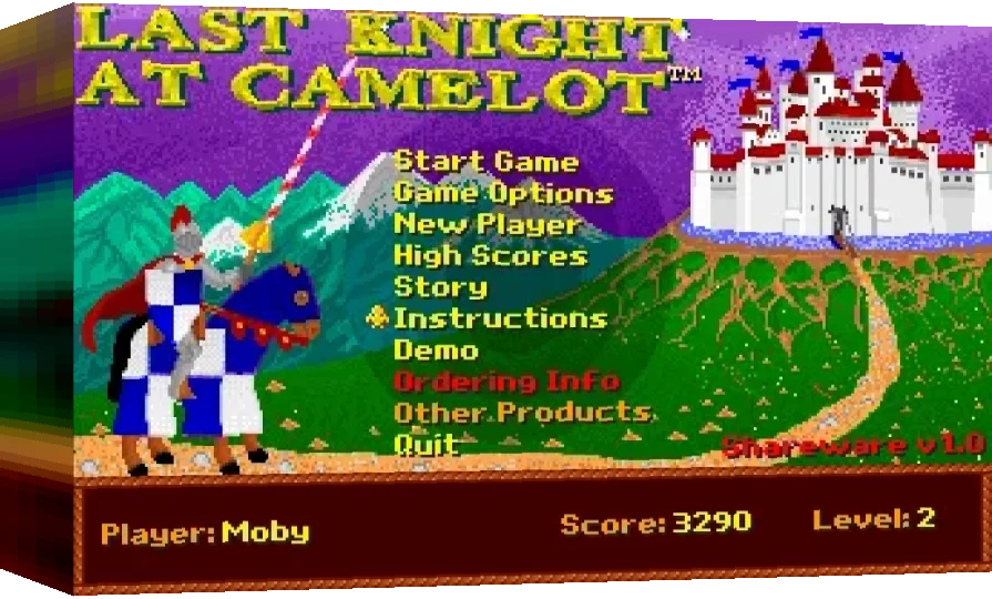 Last Knight in Camelot — box-3D (WOR)