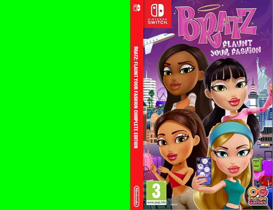 Bratz - Flaunt Your Fashion Complete Edition — box-texture (EU)