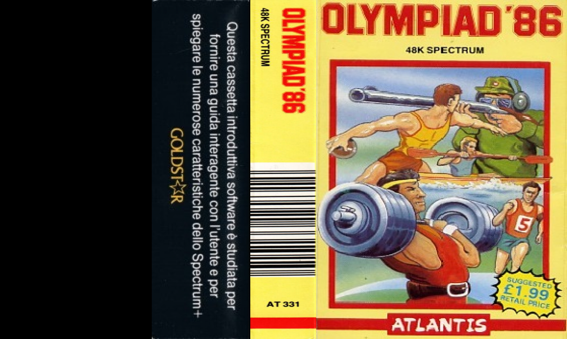 Olympiad '86 — box-texture (EU)