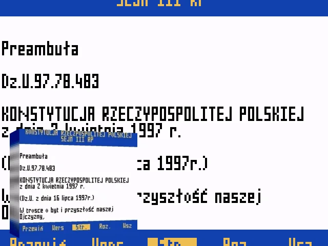 Konstytucja Rzeczpospolitej Polskiej By Sejm III RP — mixrbv2 (WOR)