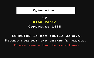 Cybermine Adventure — sstitle (WOR)