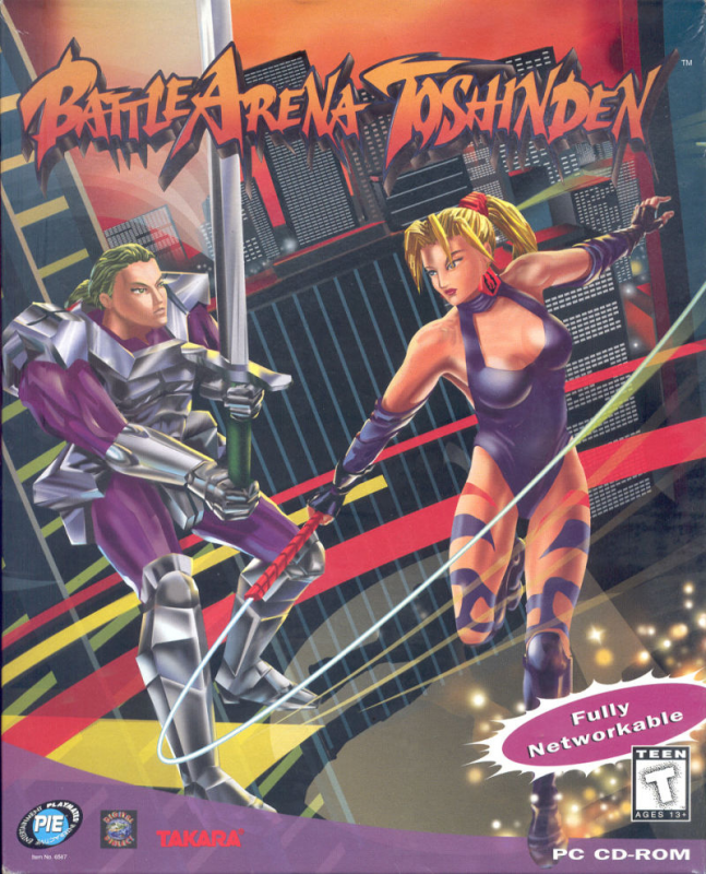 Battle Arena Toshinden box art
