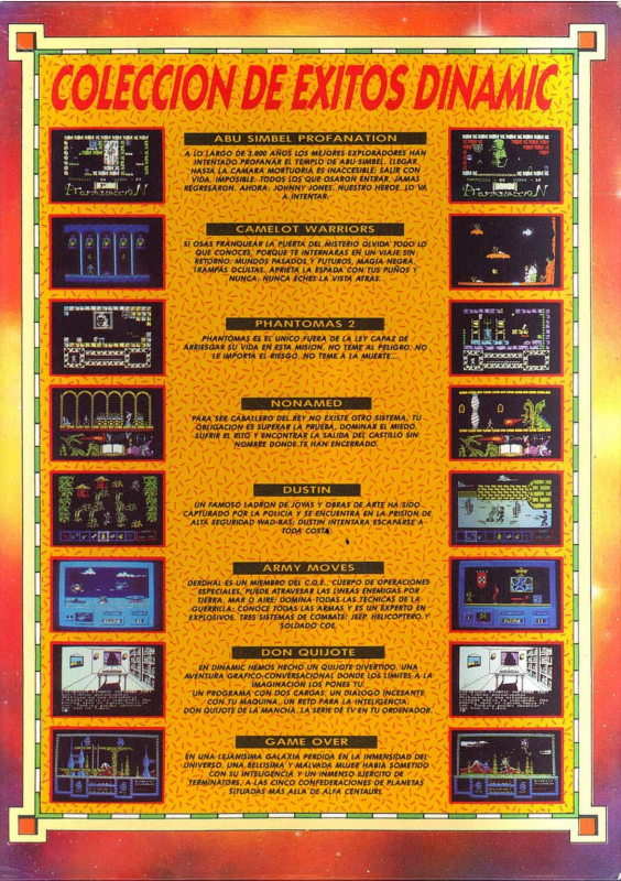 Coleccion De Exitos Dinamic — box-2D-back (SP)