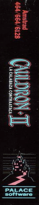 Cauldron 2 - The Pumpkin Strikes Back — box-2D-side (SP)