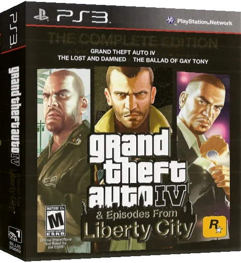 Gta 4 - L'edition Integrale — box-3D (US)