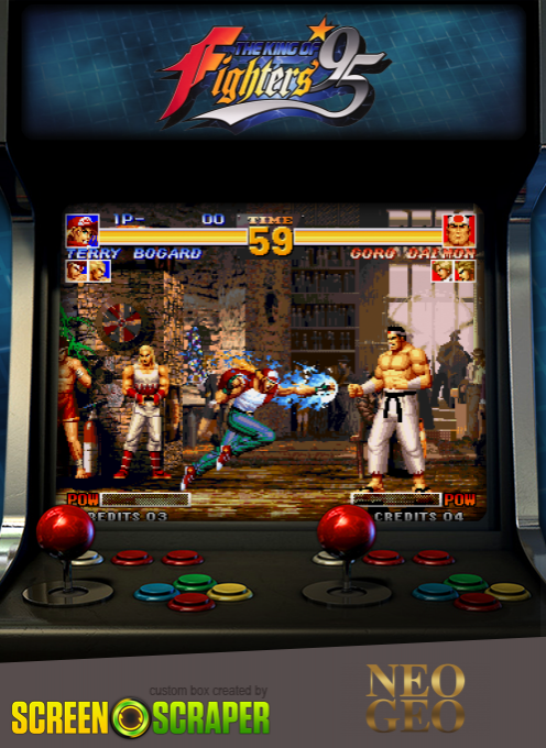 The King of Fighters '95 — box-2D (SS)