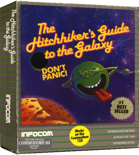 Hitchhiker's Guide to the Galaxy, The — box-3D (US)