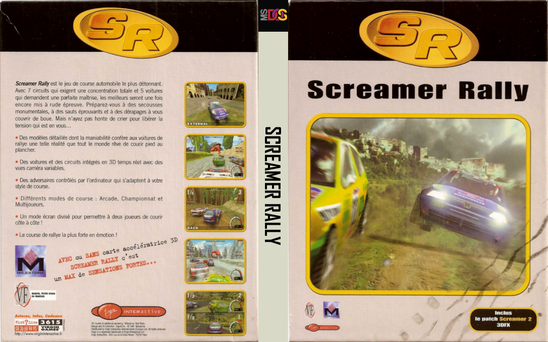 Screamer Rally — box-texture (FR)