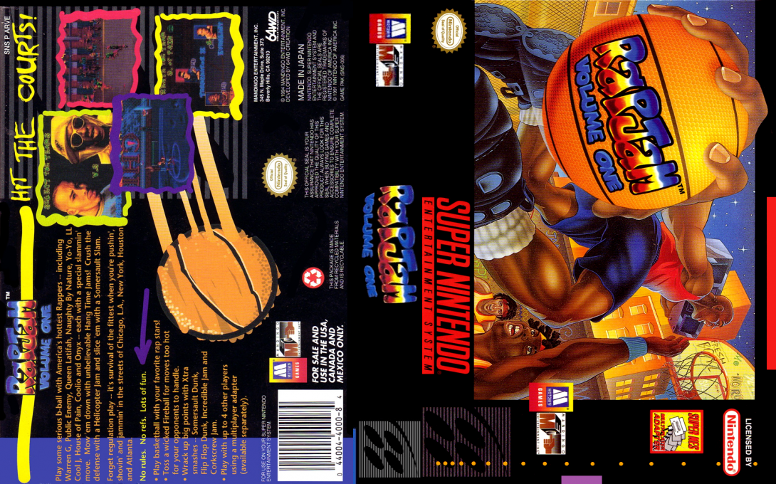 Rapjam - Volume One — box-texture (US)