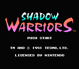 Ninja Gaiden — sstitle (EU)