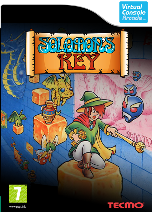 Solomon's Key — box-2D (EU)