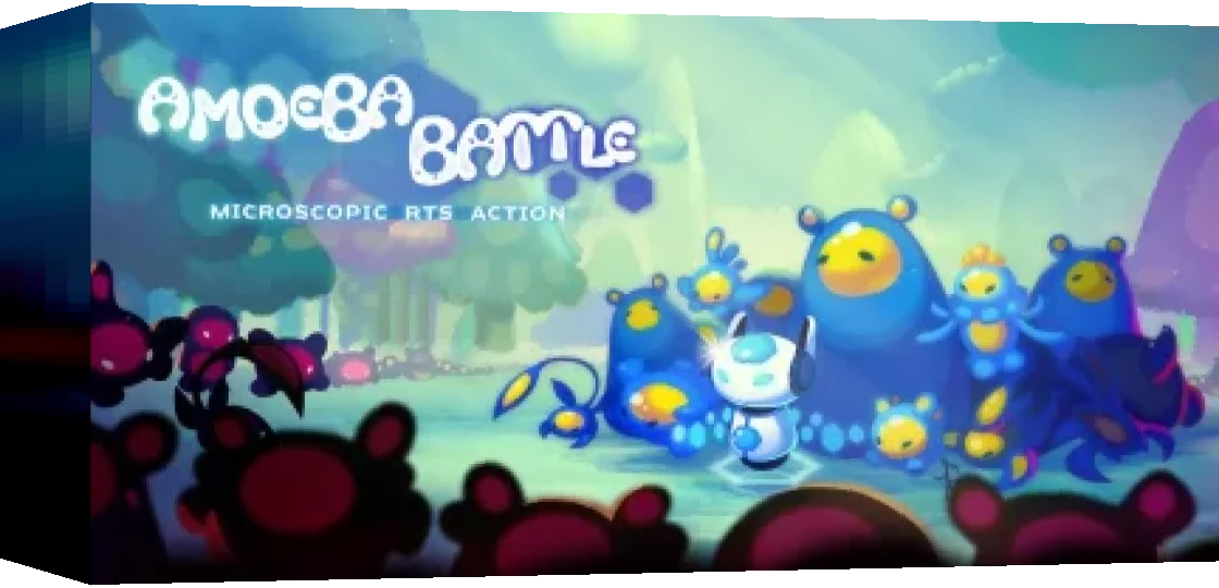 Amoeba Battle - Microscopic RTS Action — box-3D (WOR)