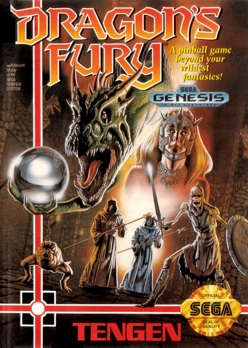 Dragon's Fury box art