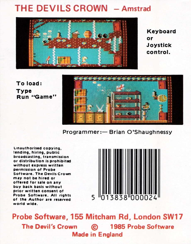 Devil's Crown, The — box-2D-back (EU)