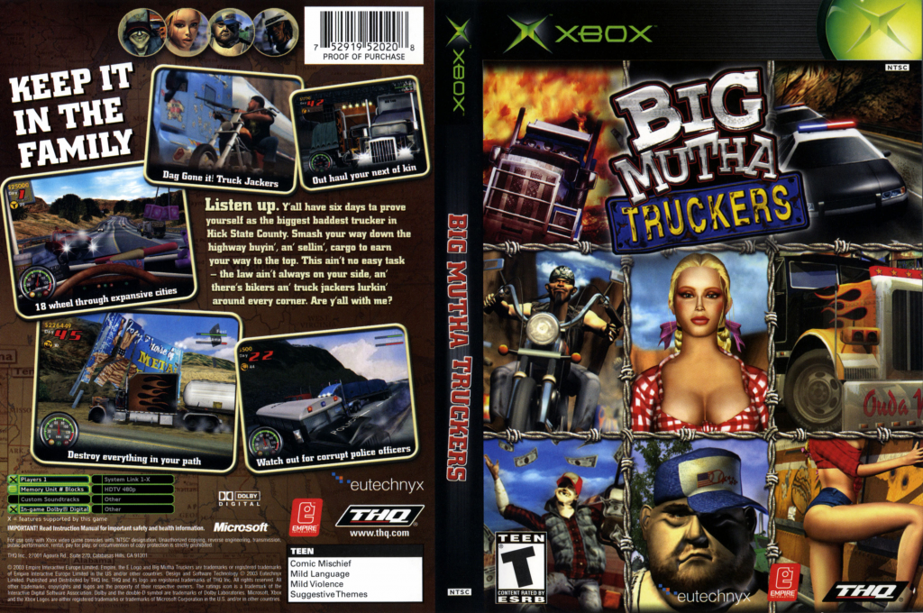Big Mutha Truckers — box-texture (US)