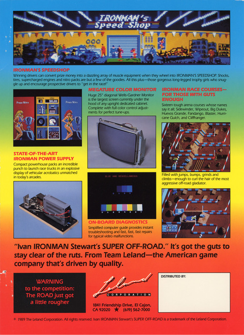 Ironman Ivan Stewart's Super Off-road — box-2D-back (WOR)