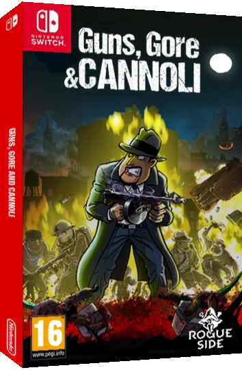 Guns, Gore & CANNOLI — box-3D (EU)