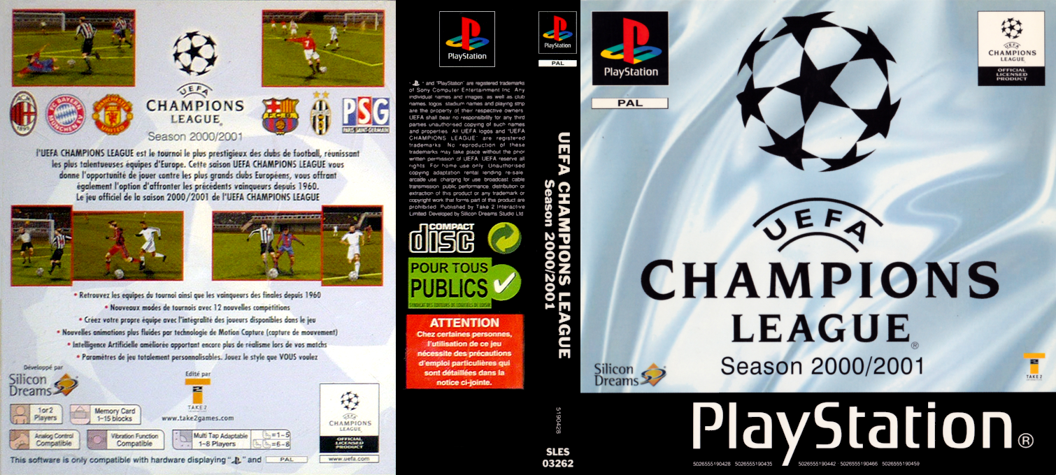Uefa Champions League Season 2000-2001 — box-texture (FR)