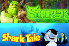 Game Boy Advance Video - Shrek + Shark Tale — ss (WOR)