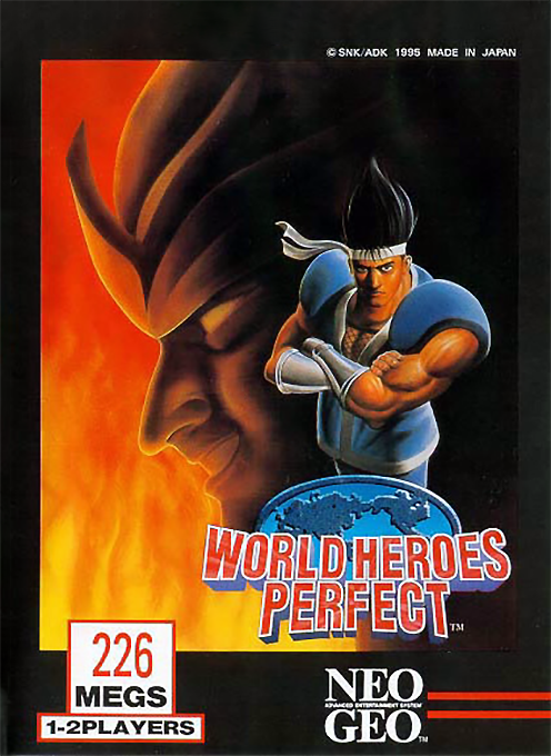 World Heroes Perfect box art