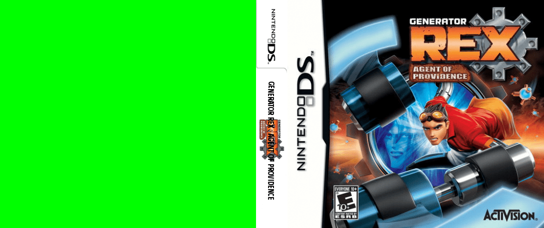 Generator Rex - Agent of Providence — box-texture (US)