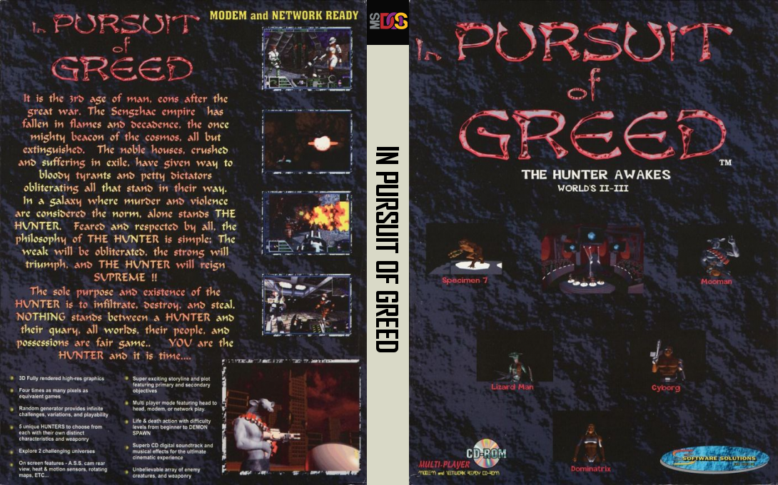 In Pursuit Of Greed — box-texture (US)