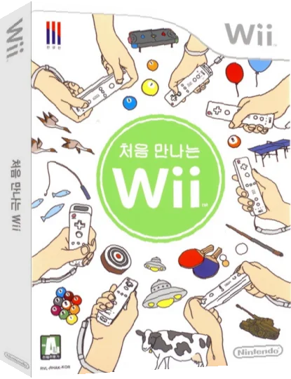 Cheoeum Mannaneun Wii — box-3D (KR)