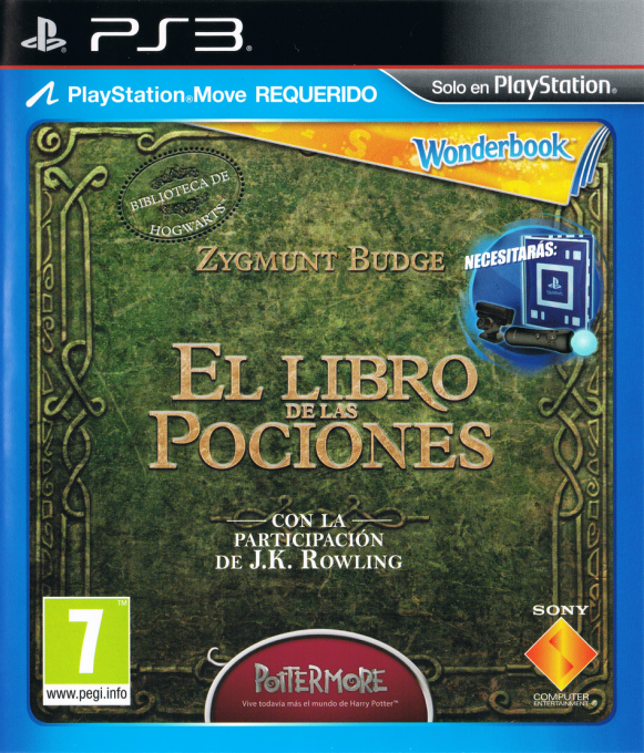 Wonderbook - Book of Potions box art