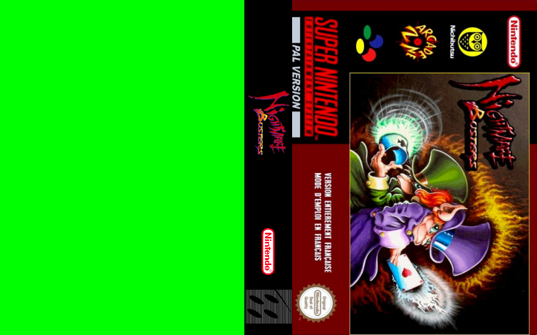 Nightmare Busters — box-texture (EU)