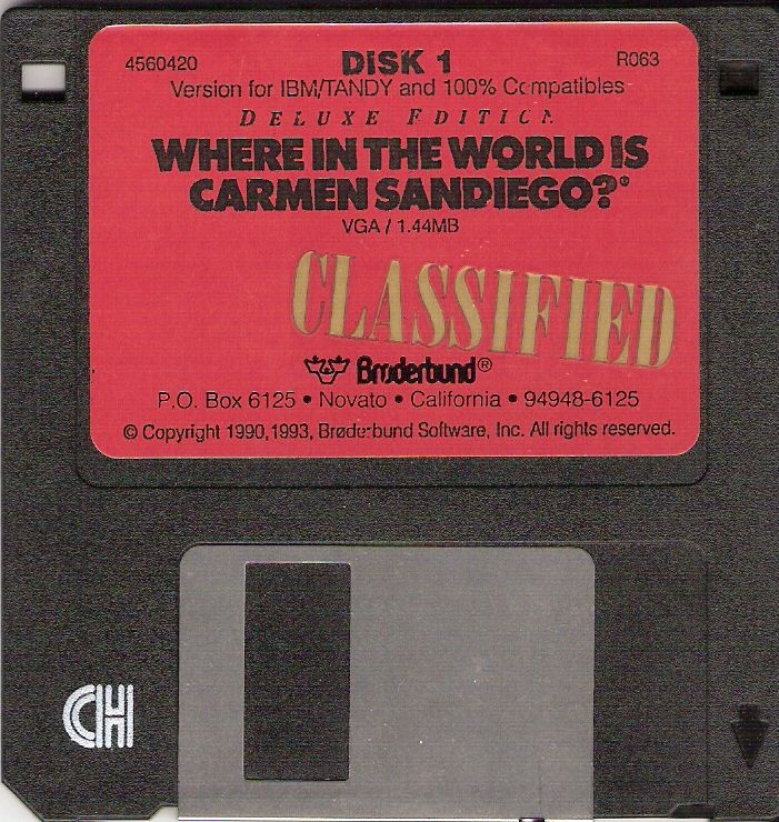 Where in the World Is Carmen Sandiego? Deluxe Edition — support-2D (US)