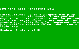 9-hole Miniature Golf — sstitle (US)