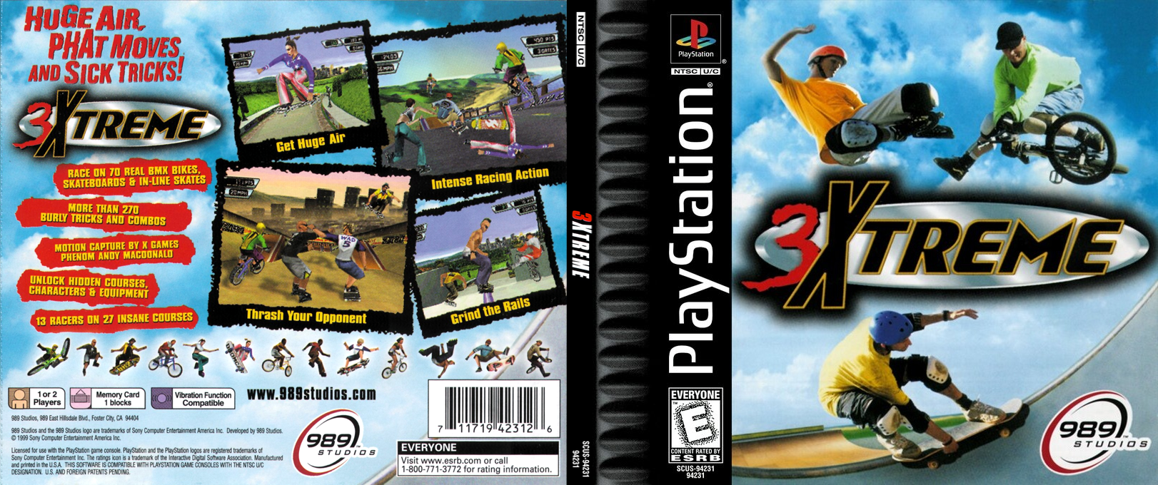 3Xtreme — box-texture (US)