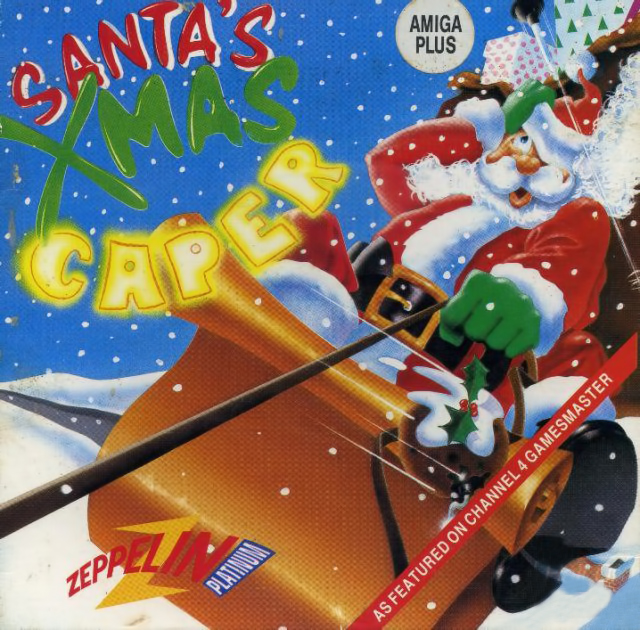 Santa's Xmas Caper box art