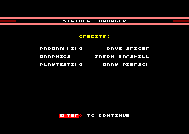 Striker Manager — sstitle (EU)
