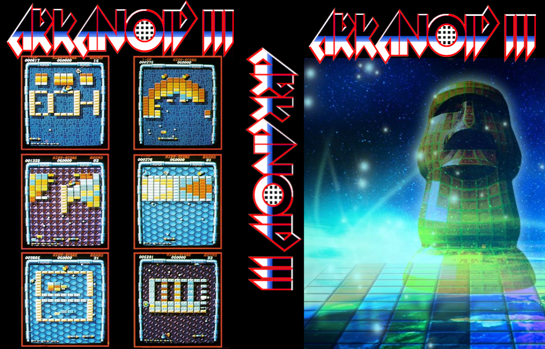 Arkanoid 3 - Doh Strikes Again — box-texture (EU)