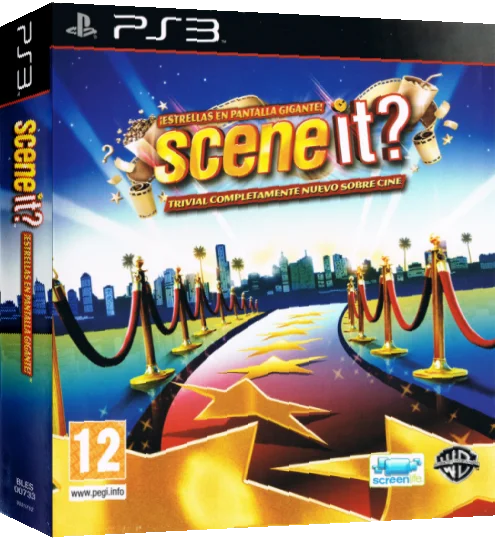 Scene It Estrellas en la Pantalla Gigante — box-3D (SP)