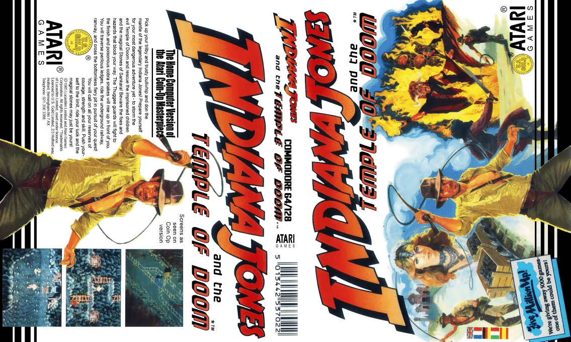 Indiana Jones And The Temple Of Doom — box-texture (EU)