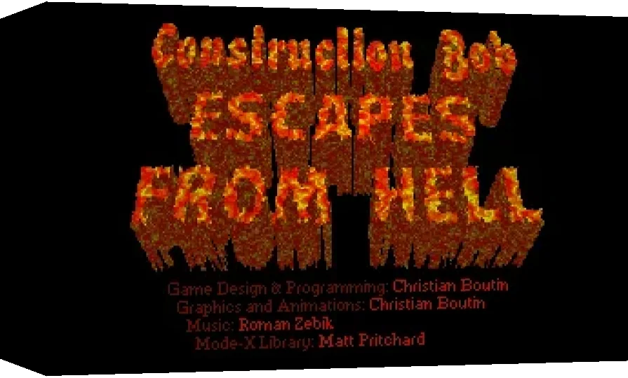 Construction Bob Escapes from Hell — box-3D (WOR)